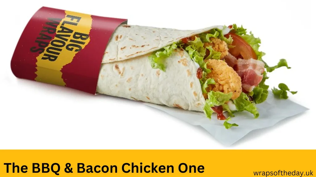 The BBQ & Bacon Chicken One Wrap Poster