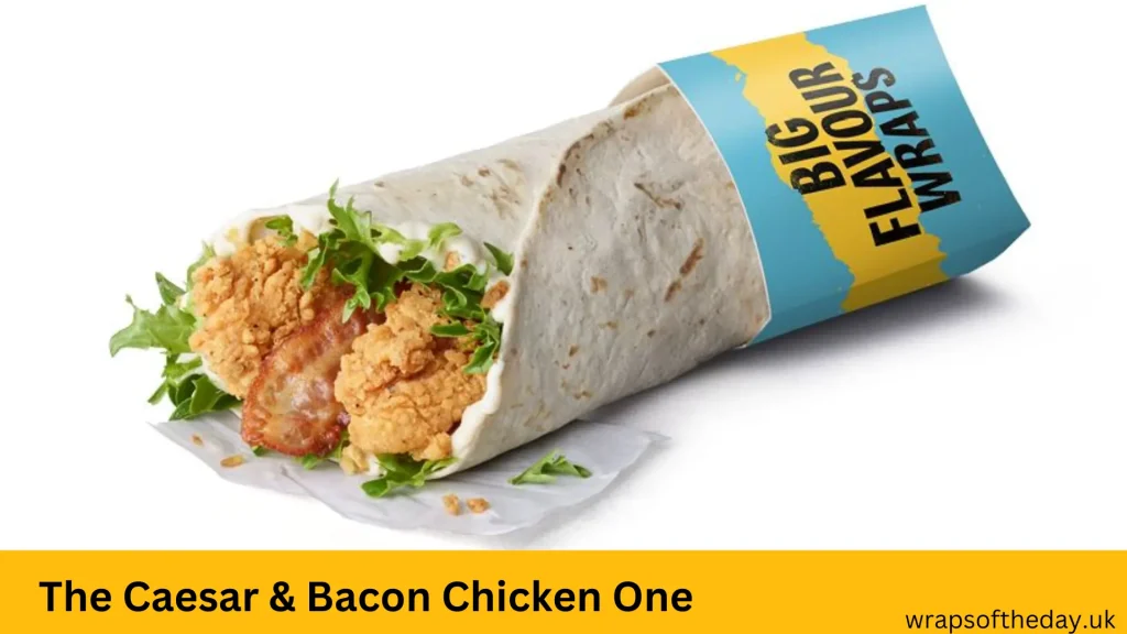 McDonald's The Caesar & Bacon Chicken One - Crispy