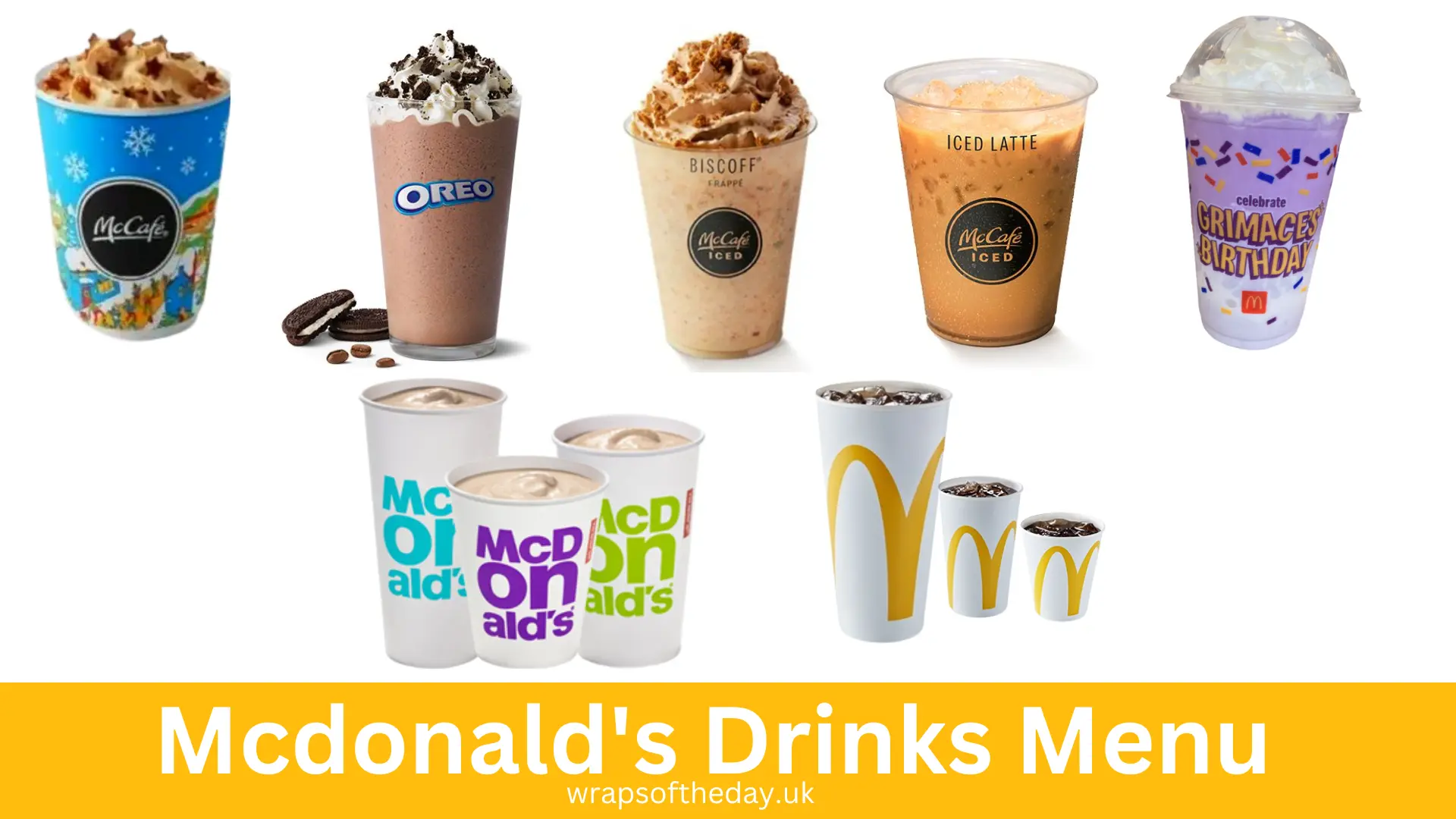 Mcdonald s Drinks Menu With Prices in 2024 25
