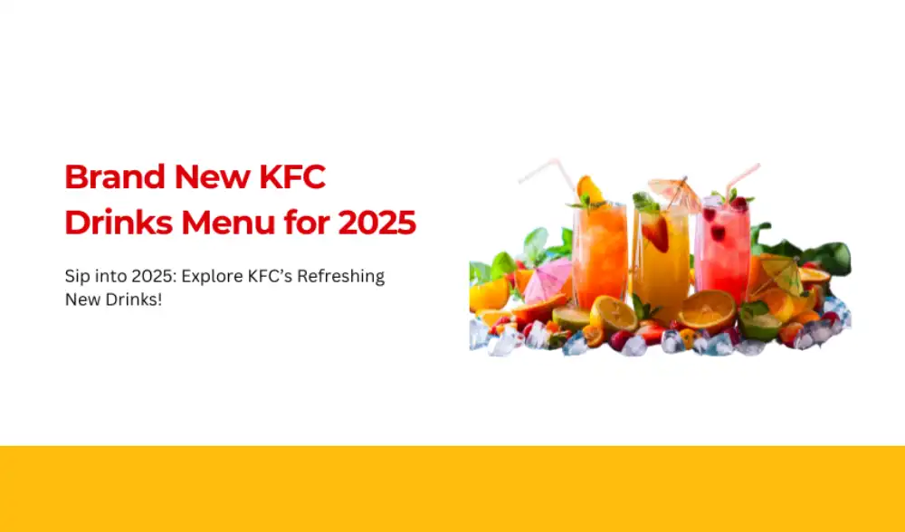 Brand New KFC Drinks Menu for 2025 | New KWENCH Drinks Range