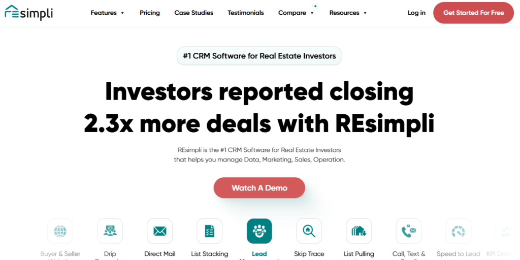 REsimpli – Best for Real Estate Investors and Growing Teams