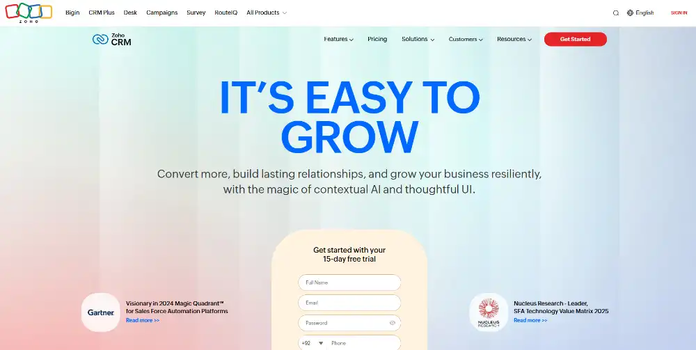 Zoho CRM